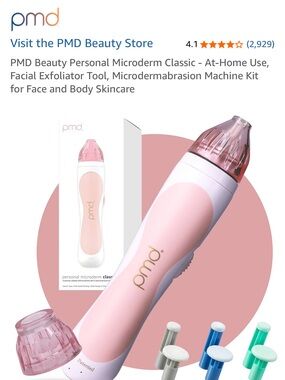 PMD Personal Microderm Classic Exfoliator - Pink & Clear